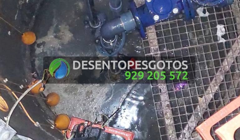 Reparação de bombas de esgoto